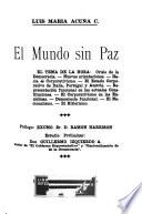 El mundo sin paz