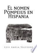 El nomen Pompeius en Hispania