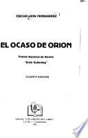 El ocaso de Orión