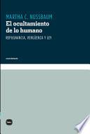 El Ocultamiento de lo humano