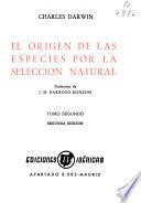 El origen de las especies por la selección natural