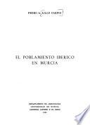 El poblamiento ibérico en Murcia