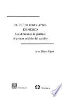 El poder legislativo en México