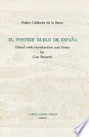 El postrer duelo de España