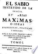 El sabio instruido de la gracia