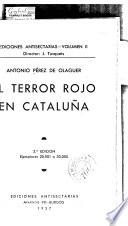 El terror rojo en Cataluña