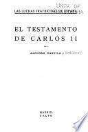 El testamento de Carlos II