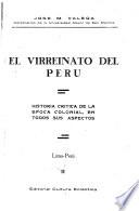 El virreinato del Perú
