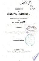 Elementos de gramática castellana