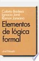 Elementos de lógica formal