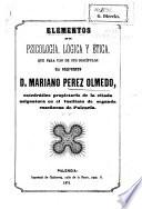 Elementos de psicología