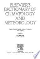 Elsevier's Dictionary of Climatology and Meteorology