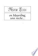 En Mayerling, una noche--