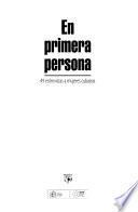 En primera persona