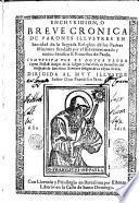 Enchyridion, o Breue cronica de varones illustres en santidad de la sagrada religion de los padres minimos fundata por el bienauenturado y nueuo serafico s. Francisco de Paula. Compuesta por el dotor Pedro Iayme Tristan Burges ..