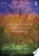Enciclopedia de Lingüística Hispánica