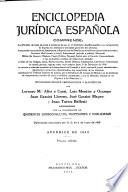 Enciclopedia jurídica española