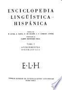 Enciclopedia lingüística hispánica