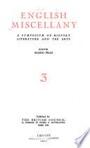 English miscellany