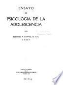 Ensayo de psicologia de la adolescencia