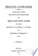 Ensayos literarios