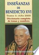 Enseñanzas de Benedicto XVI