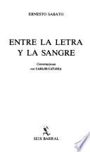 Entre la letra y la sangre