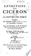 Entretiens de Ciceron