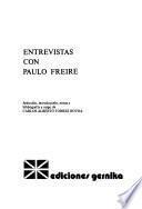 Entrevistas con Paulo Freire