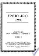 Epistolario: 1910