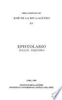 Epistolario: Dalloz-Ezquerra