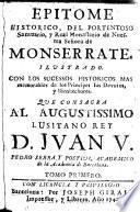 Epitome historico del portentoso Santuario y Real Monasterio de Nuestra Señora de Monserrate