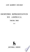 Escritores representativos de América