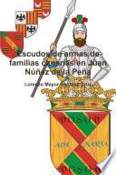 Escudos de armas de familias canarias en Juan Núñez de la Peña