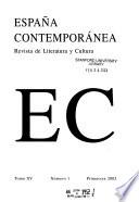 España contemporánea