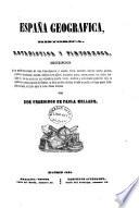 España geográfica, histórica, estadística y pintoresca