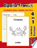 Español Francés Vocabulario Basico Animales para Niños