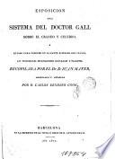 Esposición del sistema del doctor Gall sobre el cráneo y celebro y método para conocer en la parte esterior del cráneo las principales inclinaciones naturales y talentos