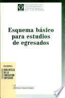 Esquema básico para estudios de egresados