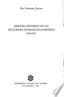 Esquema histórico de las relaciones venezolano-japonesas, 1910-1942