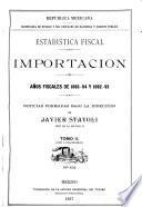 Estadística fiscal