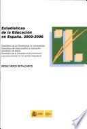 Estadísticas de la educación en España