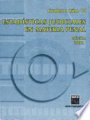Estadísticas judiciales en materia penal. Cuaderno número 10