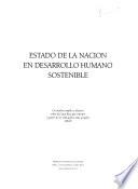 Estado de la nación en desarrollo humano sostenible