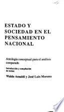 Estado y sociedad en el pensamiento nacional
