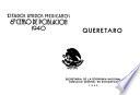 Estados Unidos Mexicanos. 6° Censo de Población 1940. Querétaro
