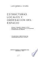 Estructuras locales y ordenación del espacio