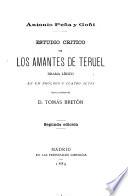 Estudio critico de Los Amantes de Teruel
