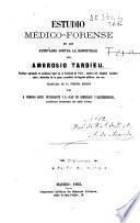 Estudio médico-forense de los atentados contra la honestidad