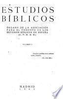 Estudios bíblicos